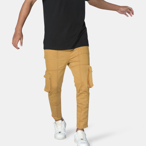 Stylish Yellow Joggers Outfit for Men